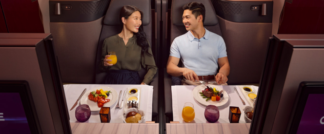 Angebot nach Abu Dhabi in der Business Class mit Qatar Airways