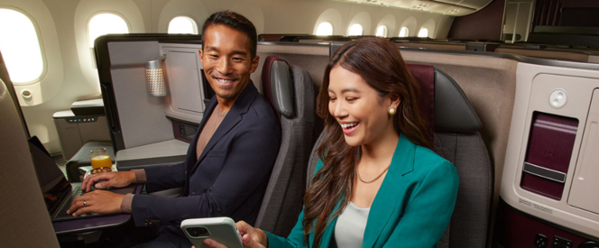 Angebot nach Singapur in der Business Class mit Qatar Airways